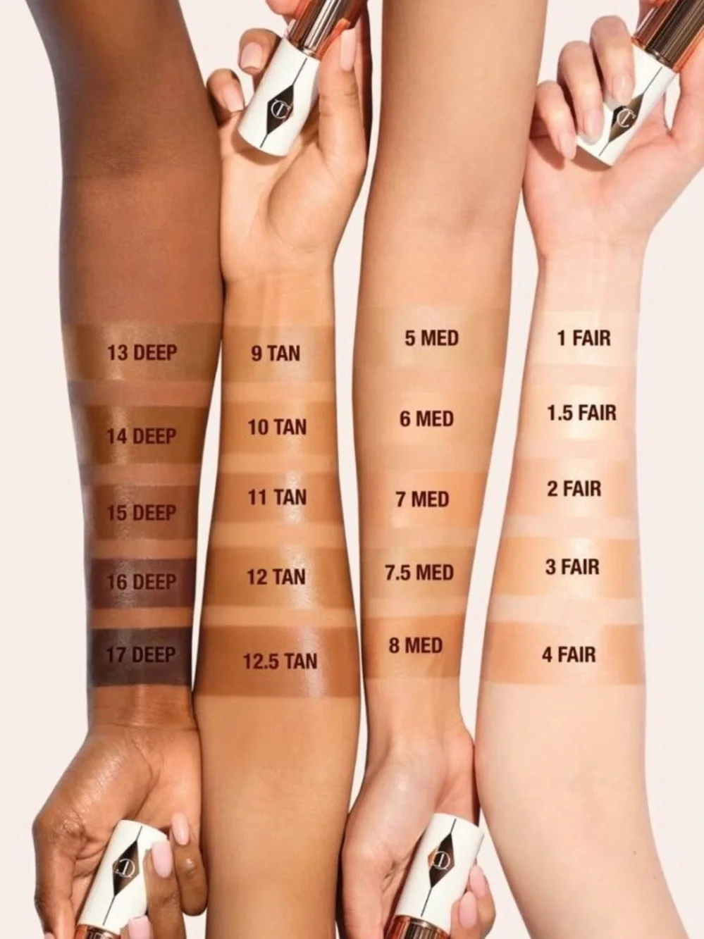 Fall Glow Charlotte Tilbury Unreal Skin Glow Sheer Hydrating Tint 10 Medium Tan